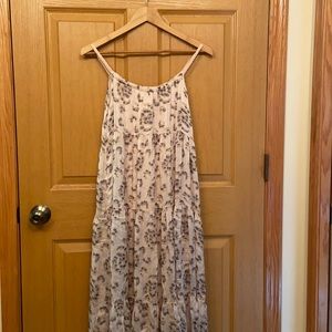 Italian Tiered Maxi Dress = Elena Baldi = Size S